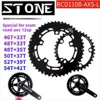 AliExpress DECKAS STONE BCD110 Road Crankset 48T 35T Double Chainring Compatible with 12 Speed AXS