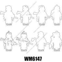 Single GAME models Figures Building Blocks for children WM6147 WM2435 WM2436 WM2437 WM2438 WM2439 WM2440 WM2441 WM2442 Gift Toys