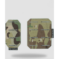 Tactical Belt Adapter Board Single Double Row 45 Degree Angled Molle Converter Plate Magazine Pouch Converter Panel Platform