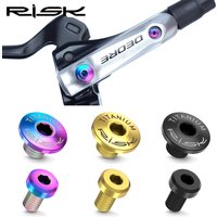 AliExpress RISK 2/4pcs A Whole/Separate Oil Cylinder Lid Bolts for Bike Brake Lever Titanium Disc Fixed Screw Bicycle Hydraulic Brake Bolt