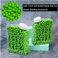 1Q Green 7.2mm BB Soft Beads Non-toxic Toy Blaster Outdoor Shooting Game Accessories 5RR