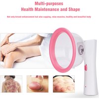 1 Cup Multifunctional Chest Massager Electric Breast Enlargement Vacuum Pump Suction Cupping Machine Breast Enlarging Massage