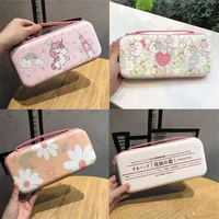 Kawaii Travel Carrying Storage Bag For Nintendo Switch NS Oled Game Console Box Shell Cover Cute Cartoon Anime Protective Case