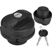 Fuel Tank Cap with 2 Keys, Lockable Gas Cap 191201551A for VW Golf Volvo Porsche