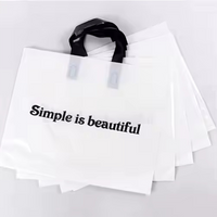 50Pcs Customized gift bags for birthday party wedding plastic bags candy gift boxes for clothes packaging bags for printing logo