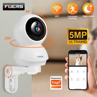 FUERS 4K 8MP WiFi IP Pet Camera Dog Camera Tuya Smart Home Security Wireless Surveillance Camera Baby Monitor Mini Cam image 4