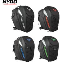 45L Waterproof Motorcycle Tail Bag Multi-functional Durable Rear Seat Bag High Capacity Rider Helmet Backpack