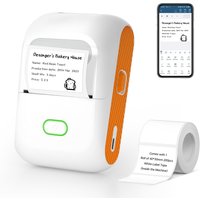 DETONGER DP26 Mini Portable Thermal Label Printer Office Supplies Adhesive Sticker Printers Maker Without Ink For Phone