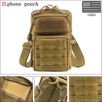 Outdoor crossbody bag with widened and adjustable shoulder straps, supporting hand-held, waist hanging, and backpack hanging