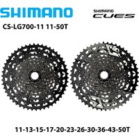 SHIMANO Cues 11Speed LINKGLIDE Cassette LG400-11 45T 50T LG700-11 for MTB Mountain Bike Freewheel Sprocket Original Bicycle Part