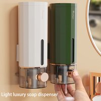 Home Bathroom Soap Dispenser Punch-free Wall-mounted Hand Sanitizer Foam Press Soap Dispenser Hotel Shampoo Shower Gel Box