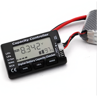 RC CellMeter-7 Digital Battery Capacity Checker Voltage Tester for LiPo LiFe Li-ion Nicd NiMH - Battery Health Monitoring Tool