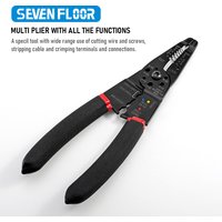 Multi-Functional Electrician Wire Stripper & Crimper Tool - Perfect For Peeling & Network Cabling
