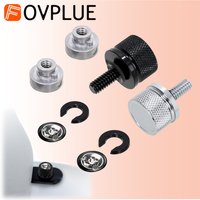 1/4″-20 Thread Kit Motorcycle Part Seat Bolts Nut Screw For Harley Dyna Softail Touring Road King Sportster 883 1200 Street Bob