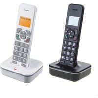 LX0B D1102B Fixed Landline Wireless Telephone Stylish with Multi Languages Caller Display Backlit and Number Storage
