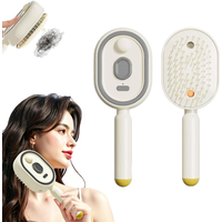 2026 3-in-1 Electric Spray Air Cushion Massage Comb Cleaning Anti-Tangle Anti-Static For Frizzy Hair Scalp Care Mist Spray Comb