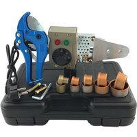 With 5 Set 16/20/25/32/40mm Heads Ppr Pipe Welding Machine 220V Plastic Welding Machine Soldering Iron Heating Machine