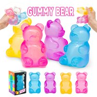 Bear Cube Schylling Needoh Soft Squishy –Decompression, Stress Relief Soothing Toy, Venting, Anxiety Relief Squeeze Ball, Kids'