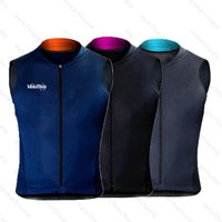 VeloThos Cycling Vest Windproof Sports Run Vest Road Mountain Men's Sleeveless Zipper Cycling Jersey Vests And Short Gilet 2026
