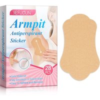 28 Pcs Armpit Sweat Pads for Women and Men Cotton Disposable Underarm Pads Sweat Absorption Comfortable Adhesive Drop Shipping