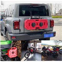 Portable Spare Fuel Can Thickened Explosion Proof Oil Jug Emergency Fuel Tank For Automobile Motorcycle Petrol Diesel Transport