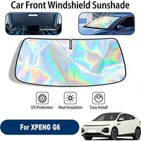 Windshield Sun Shade For XPENG G6 Foldable UV Reflective Front Window Sun Protection Cover Accessories
