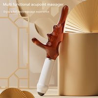 Handheld T Shape Acupressure Massager Thumb Finger Press Trigger Point Relax Tool for Feet Leg Body