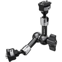 Lanxire 7" Articulating Magic Arm with 360° Ball Heads & Locating Pins for ARRI, Camera Monitor Mount with 1/4" Screws for DSLR