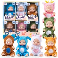 Princess Sleeping Simulation Rebirth Doll BJD Mini Doll Play House Toy for Children Holiday Gift Girl's Toy Box
