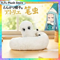 Witch Hat Atelier Fudeworm Plush Toys Doll Fluffy Shapeable Cute Stuffed Toy Anime Merchandise Anime Fans Home Decor Collection