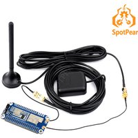 Raspberry Pi SX1262 LoRaWAN Node Module Expansion Board With Magnetic CB antenna Options Frequency Band And GNSS Function