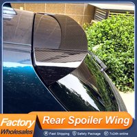 Rear Roof Trunk Lid Car Spoiler Wing For BMW 1 Series E87 E81 F20 F21 116i 118i 120i 125i 135i 140i Black Carbon Accessories