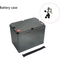 12V 30/40/50/60/80/90/105Ah Solar Lifepo4 Battery Screw Fixed Storage Box 48V60V72V18650/21700/32650 Lithium Battery Case