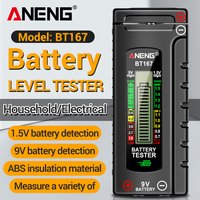 ANENG BT167 Battery Level Detector ABS Plastic Portable Fast Measure Battery Level Multifunctional Precise Measurement Test Tool