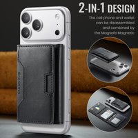 Multi-Slot MagSafe Wallet RFID Blocking Magnetic Phone Card Holder