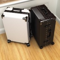 Premium Roller Luggage Large Capacity 20 Inch Carry on Durable Steel Zipper Women Men Travel Case Travel Luggage Luggage Set