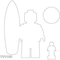 1PCS Figures Building Blocks Series TV6215 TV1123 TV1124 TV1125 TV1126 TV1127 TV1128 TV1129 TV1130 TV1131 TV1132 DIY Toys