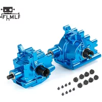 CNC Front or Rear Metal Differential Box and Gear Kit for 1/5 Losi 5ive-t Rofun Rovan LT King Motor X2 FID DDT QL Truck Rc Parts