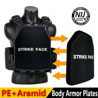 Plaque de protection défensive UHMWPE+Aramide IVL, plaque d'insertion tactique, bouclier de défense pour sac à dos, auto-défense