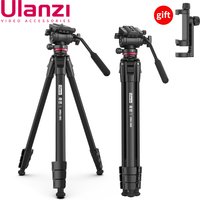 Ulanzi OMBRA Aluminium-Video-Reisstativ, voller Kopf, 6 kg Last, 1,6 m Länge, Stativ für Canon, Nikon, Sony, DSLR-Kamera, verlängerter Ständer