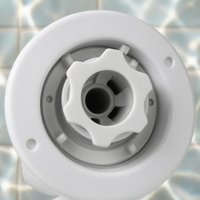 Pool Massage Nozzle Water Air Connection Spa Massage Nozzle White Plastic Corrosion Resistant