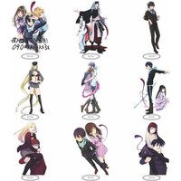 Anime Noragami Cartoon Figure Acrylic Stands YATO Yukine Iki Hiyori Figure Standing Sign Desktop Model Decor Xmas Gift
