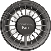 Car aromatherapy fan high wind clip fan can add essential oil USB small fan car accessories gift