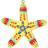 3pcs/Lot Stainless Steel Rainbow Starfish Crab DIY Charms Rhinestone Fish Bone Necklace Pendant Women Conch Jewelry Wholesale