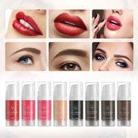 10ML Microblading Tattoo Pigments Paint Ink For Eyeliner Lips Eyebrows Semi Permanent Body Art Makeup Supplies
