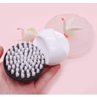 2 or 1 pcs Professional Hard Bristles Ring Nail Dust Cleaning Brush Set DIY Manicure Care Tools for Nail Art And Makeup Cleaning
