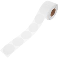 500pcs Code Dot Stickers White Coding Label Round Blank Stickers Removable Writable Circle Adhesive Labels For Marking Packaging