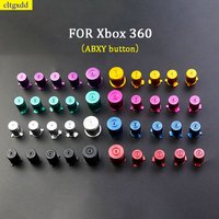 cltgxdd 1 set is suitable FOR Xbox 360 aluminum alloy button kit, 9mm ABXY metal bullet head button kit replacement