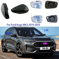 Für Ford Kuga Mk3 2019-2025 Linke & Rechte Seitenspiegelabdeckung Gehäuse Spiegelglas Rahmen OE2516977 2461439 182201560500