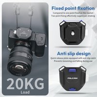 Falcam F38 V2 Universal Shoulder Strap Quick Release Plate Arca Swiss For DSLR Camera Tripod Slider Mount Adapter Camera Clamp